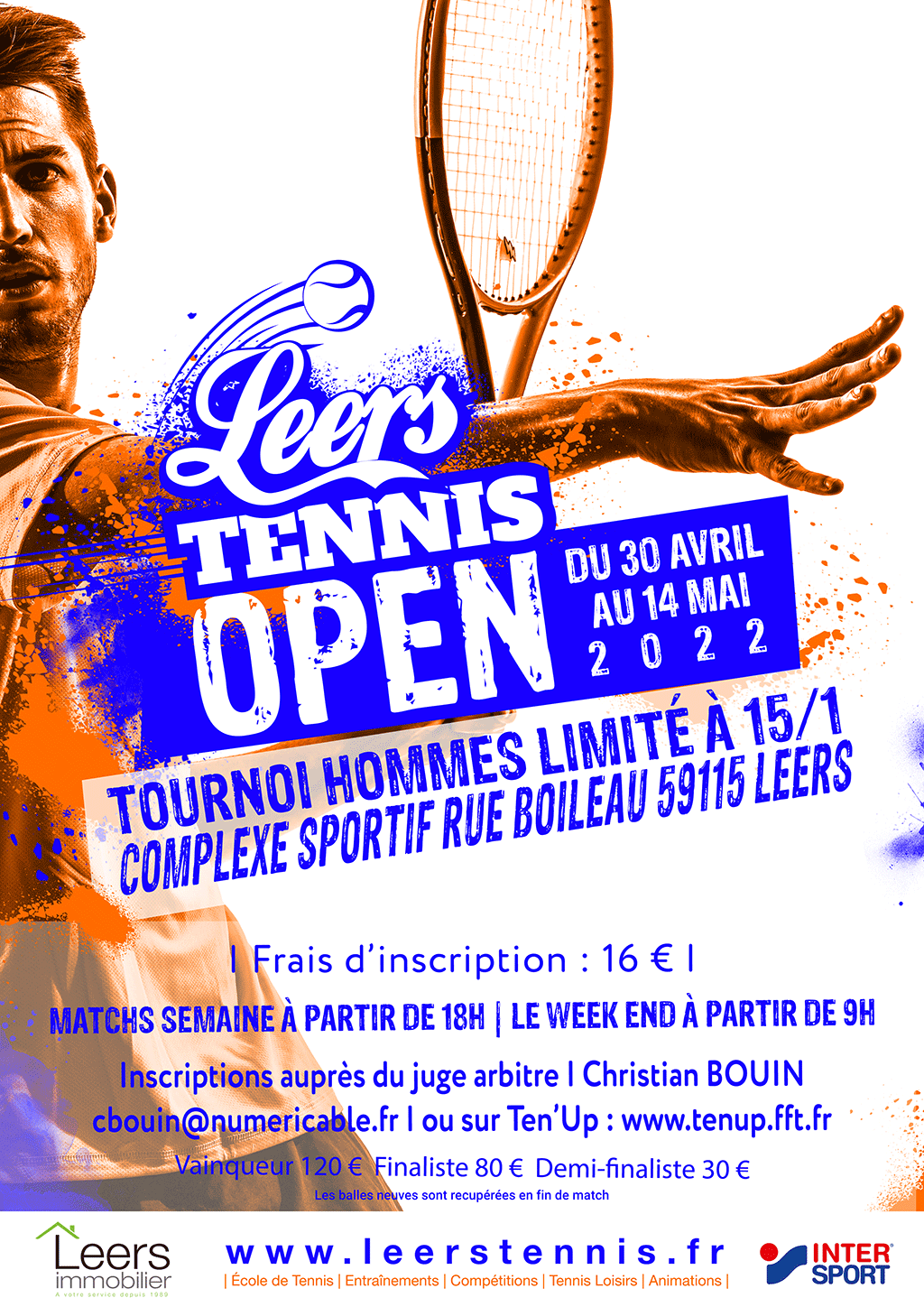 Open 2022 – Leers Tennis Club